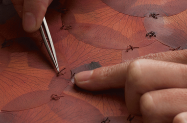 Doris Salcedo, A Flor de Piel (test fragment), 2011-14. Image courtesy of Ingrid Raymond via Museum of Contemporary Art Chicago.‌‌