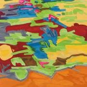 Etel Adnan : tapisseries et gravures récentes