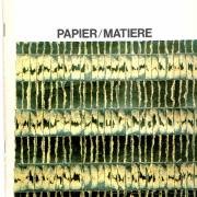 TEXTILE/ART DRIADI N°15 – Avril 1981