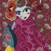 Les tableaux textiles de Katherine Roumanoff (F)