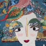 Portraits en parures textiles et Histoires textiles (F)